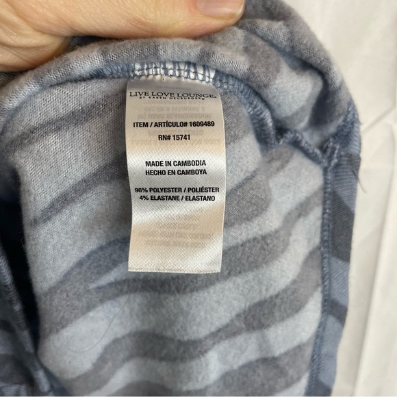 KAREN NEUBURGER Women’s Blue Gray Soft Tank Top Size Medium - Picture 6 of 9